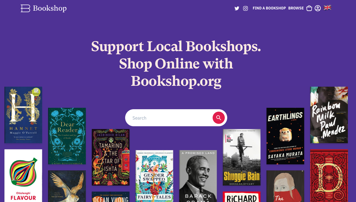 Bookshop.org Launches In The UK - Books Ireland