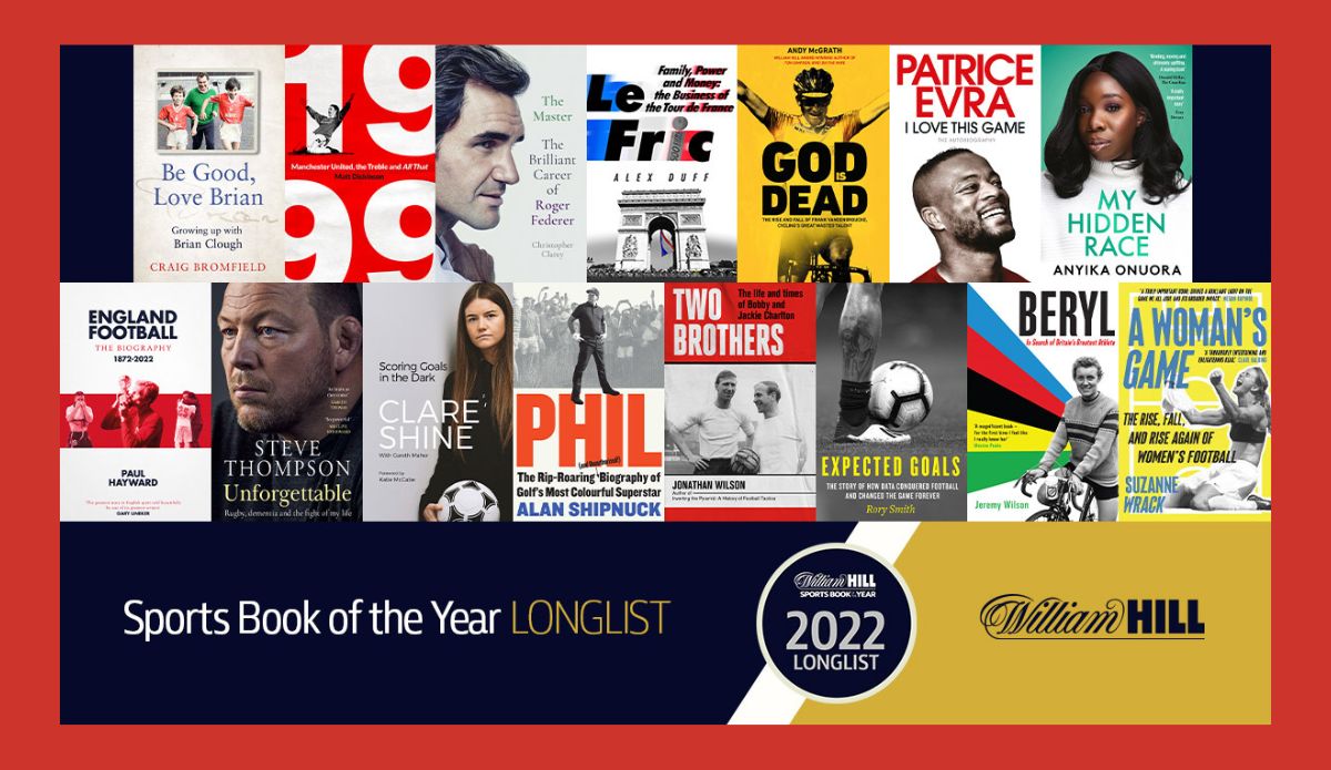 The William Hill Sports Book of the Year Award—longlist announced